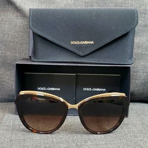 BNIB Dolce and Gabbana Havana sunglasses